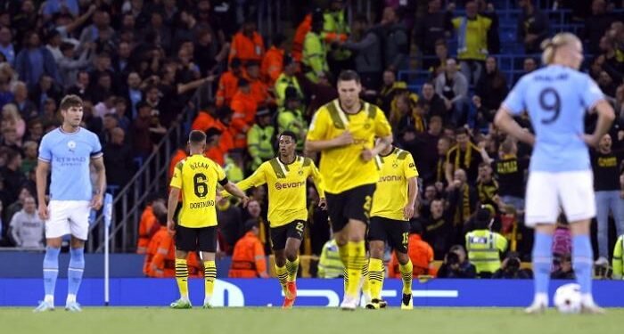 مانشستر سيتي يكتسح دورتموند برباعية ويعزز موقعه في دوري أبطال أوروبا