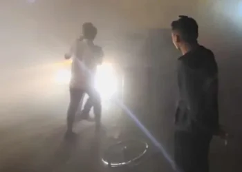 انهيار جزئي لعقار قديم بميدان بلاس في المنيا دون إصابات