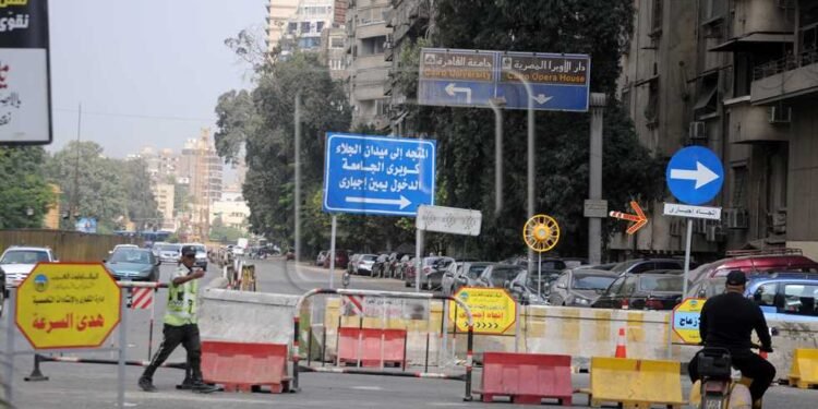إغلاق شارع الهرم 3 أشهر بسبب أعمال محطة مترو المطبعة بالجيزة