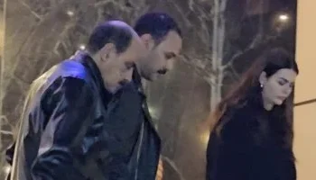 هنادي مهنا وأحمد خالد صالح ينفيان انفصالهما بعزاء والد محمد رمضان