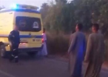 انتشال جثة سائق بعد انقلاب سيارته في ترعة الرمادي بالأقصر