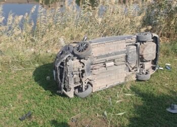 إصابة 20 شخص في حادث انقلاب سيارة ربع نقل بالمنيا