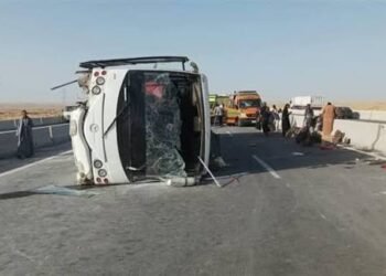 تفاصيل الحالة الصحية لمصابي حادث انقلاب ميكروباص في قنا