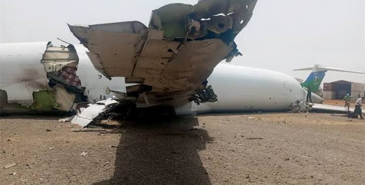 تحطم طائرة مساعدات بجنوب السودان ومصرع جميع أفراد طاقمها