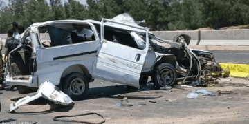 إصابة 5 أشخاص إثر انقـلاب سيارة ميكروباص بطريق الإسكندرية الصحراوي