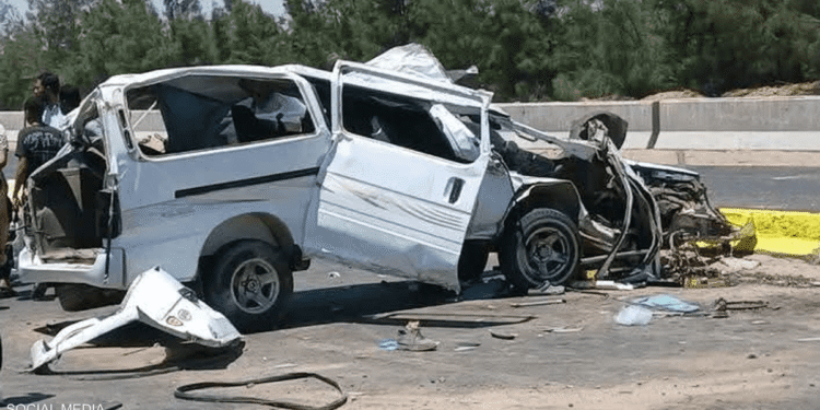 إصابة 5 أشخاص إثر انقـلاب سيارة ميكروباص بطريق الإسكندرية الصحراوي