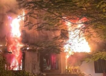 إنقاذ 10 أشخاص من موت محقق بالمعادي جراء حريق في ناد صحي