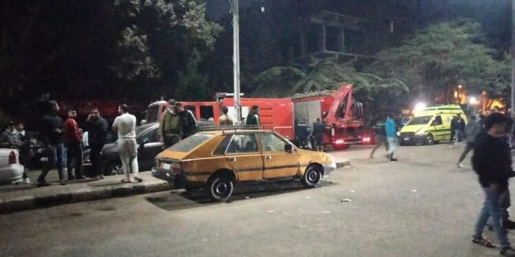 انفجار ماسورة غاز بمدينة العمال في إمبابة