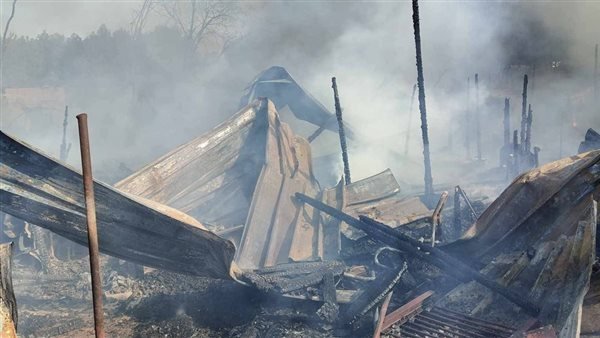 حريق بسكن المغتربين داخل شركة السويس للأسمدة بالعين السخنة