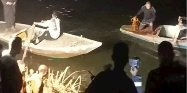 انتشال جثمان الطفلة مكة من ترعة الإبراهيمية بالمنيا