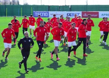 منتخب مصر يختتم تدريباته استعدادًا لمواجهة جنوب إفريقيا.. غدًا