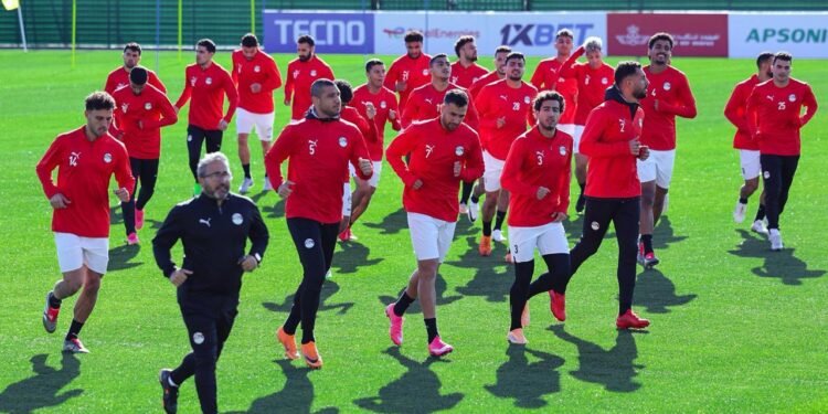 منتخب مصر يختتم تدريباته استعدادًا لمواجهة جنوب إفريقيا.. غدًا