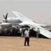 تحطم طائرة شحن للجيش السوداني غرب بورتسودان