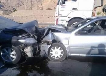 مصرع 3 أشخاص وإصابة 18 في تصادم بين تريلا وميكروباص على الطريق الصحراوي بالبحيرة