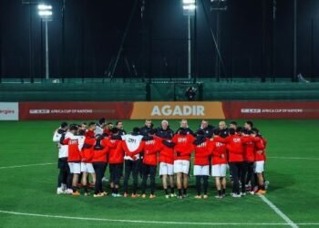 منتخب مصر يخوض مرانه الأخير الليلة استعدادا لمواجهة أنجولا بكأس الأمم الإفريقية