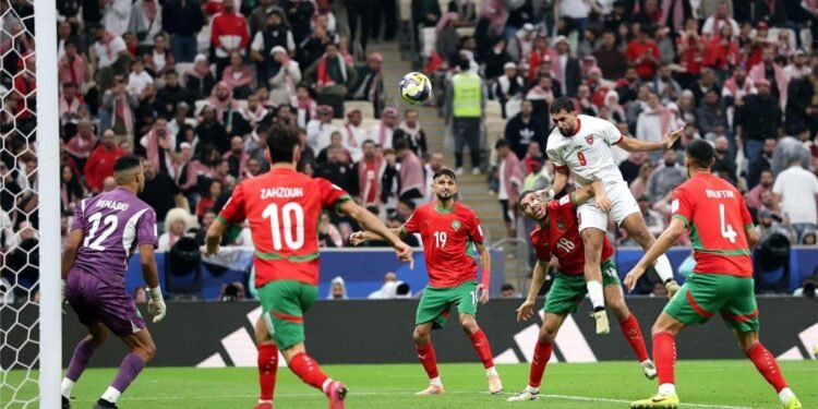 المغرب يحرز لقب كأس العرب بعد فوز مثير على الأردن 3-2