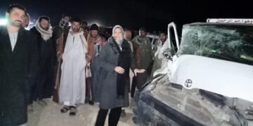 إصابة 11 شخصًا في تصادم ربع نقل وميكروباص على الصحراوي الغربي بالمنيا