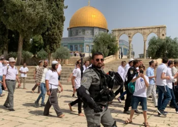 مستعمرون يقتحمون المسجد الأقصى تحت حماية قوات الاحتلال الإسرائيلي