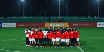تدريبات جيم واستشفاء لمنتخب مصر استعدادا لمواجهة نيجيريا
