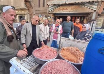 ضبط ربع طن لحوم ودواجن محقونة بالمياه وغير الصالحة للاستهلاك في المنوفية
