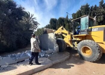 تنفيذ 15 قرار إزالة تعديات على أملاك الدولة واسترداد أراضي بالغردقة