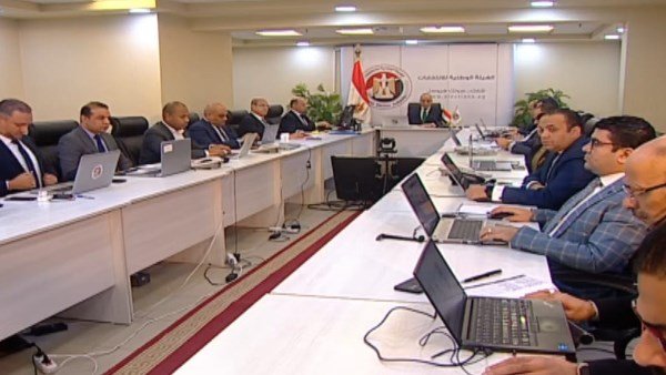 الوطنية للانتخابات تشكر وزارات الدفاع والداخلية والاتصالات وقضايا الدولة والنيابة الإدارية