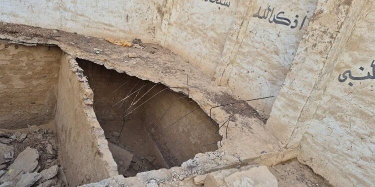 انتهاك حرمة الموتى.. تكسير وسرقة مدافن سيدي عبد الرحيم القنائي بقنا