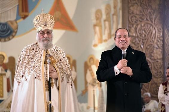 خلال قداس عيد الميلاد.. الرئيس السيسي: المحبة بين المصريين تتزايد