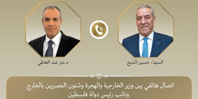 وزير الخارجية يؤكد دعم مصر للتنسيق الفلسطيني في المرحلة المقبلة