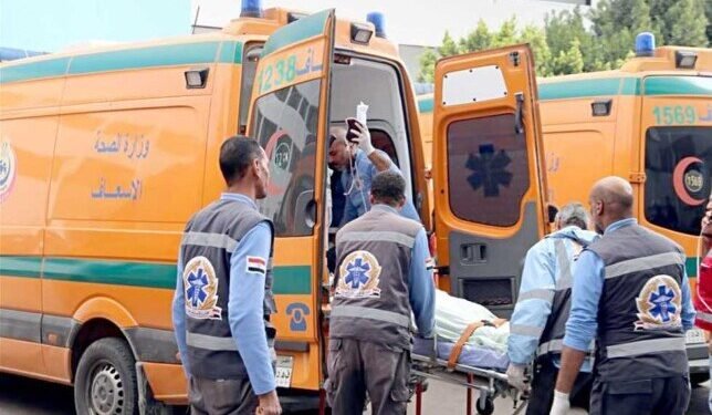 إصـابة 11 شخصا في حادث تصـادم ميكروباص بطريق القاهرة الفيوم