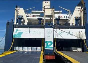ميناء العريش يستقبل سفينة مساعدات إماراتية تحمل 4 آلاف طن لدعم غزة