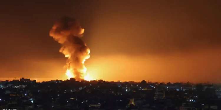 غارات إسرائيلية على إقليم التفاح جنوبي لبنان