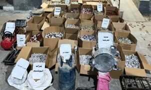 ضبط 1.5 مليون قطعة ألعاب نارية متنوعة