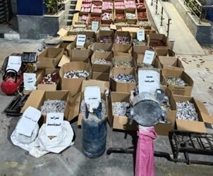 ضبط 1.5 مليون قطعة ألعاب نارية متنوعة