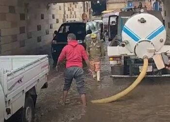 سقوط أمطار اليوم في مراكز المنوفية ورفع درجة الاستعداد بغرف العمليات