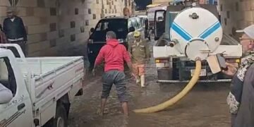 سقوط أمطار اليوم في مراكز المنوفية ورفع درجة الاستعداد بغرف العمليات