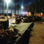 السيطرة على حريق هائل بشركة تعبئة بالعاشر من رمضان وإصابة 10 أشخاص