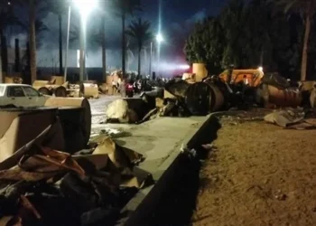 السيطرة على حريق هائل بشركة تعبئة بالعاشر من رمضان وإصابة 10 أشخاص