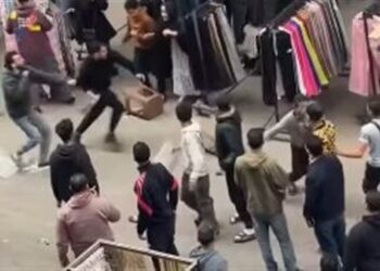 القبض على أطراف مشاجرة بالأسلحة البيضاء في شارع العريش بفيصل