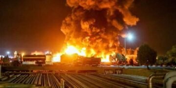 سماع دوى انفجار عـنيف وسط العاصمة الإيرانية طهران