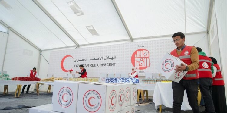 وزيرة التضامن: المطبخ الإنساني الرمضاني للهلال الأحمر يقدم مليون وجبة للأشقاء الفلسطينيين في غزة