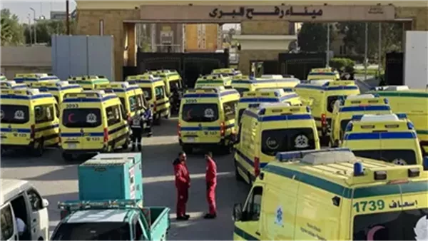 معبر رفح يستقبل أول حالة من مصابي غزة