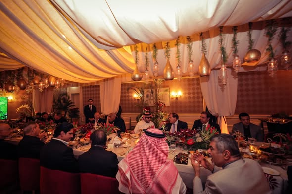 نخبة رجال أعمال مصريين يناقشون استثمارات مشتركة مع تركي آل الشيخ
