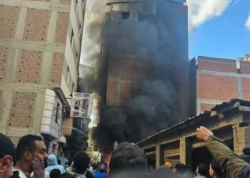 السيطرة على حريق هائل بقرية الشعراء بدمياط وإخلاء المنازل المتضررة