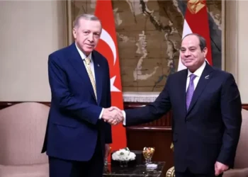 بحضور 10 وزراء أتراك.. بدء مباحثات السيسي وأردوغان