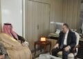 وزير التعليم العالي يبحث تعزيز التعاون الأكاديمي مع الأمير عبدالعزيز بن طلال