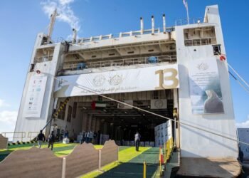 ميناء العريش يستقبل سفينة "أم الإمارات" محملة بأكثر من 7300 طن مساعدات لفلسطين