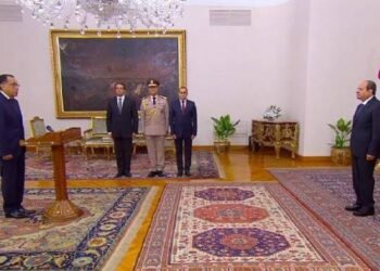 الوزراء الجدد يؤدون اليمين الدستورية أمام الرئيس عبد الفتاح السيسى