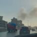 تصاعد أدخنة كثيفة على الطريق الدائري في القاهرة.. تفاصيل