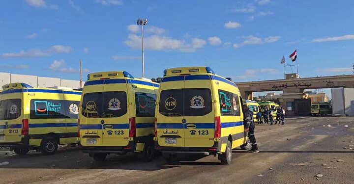 رفع درجة الاستعداد القصوى بمستشفيات شمال سيناء مع التشغيل الفعلي لمعبر رفح من الجانب الفلسطيني